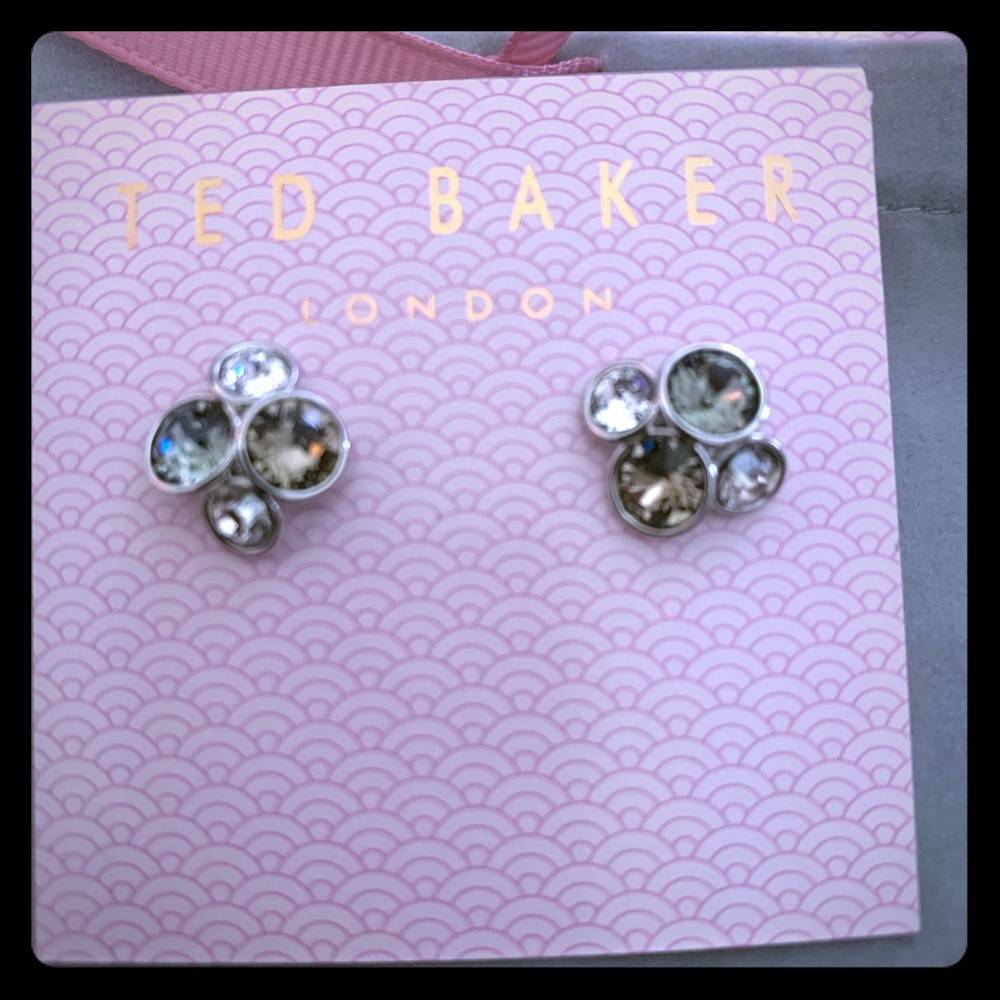 Ted Baker cluster earrings